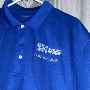 Sport-Tek Royal Blue Polo Shirt Nestle
